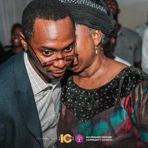 Pastor Temiloluwa Ola and his Mother